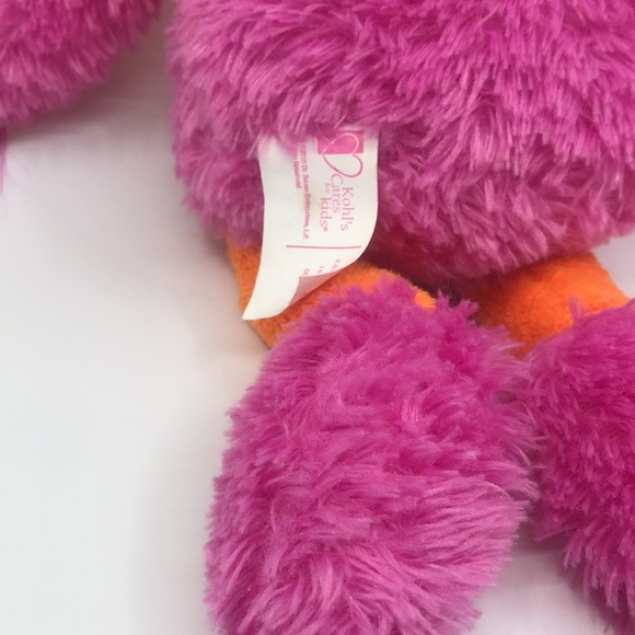 Kohl’s Dr Zeus Orange and Pink Stripe Plush 2010 Wocket in my Pocket 18” Stuffed - Picture 4 of 8